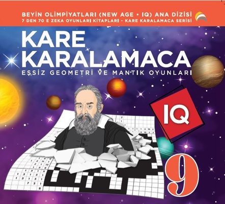 Kare Karalamaca 9 - 7' den 70' e Zeka Oyunları Kitapları