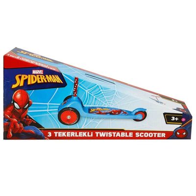 Spiderman 3 Tekerlekli Twist-Roll Scooter 6 Yaş