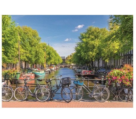 Art 5480 Amsterdam Kanalı 2000 Parça Puzzle