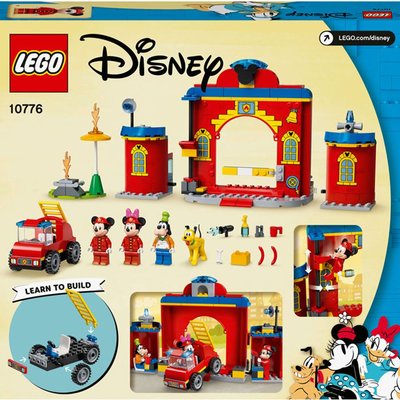 LEGO Disney Mickey & Arkadaşlarının İtfaiye Merkezi ve Kamyonu 10776