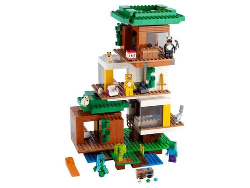 Lego Minecraft 21174 The Modern Treehouse Yapım Seti