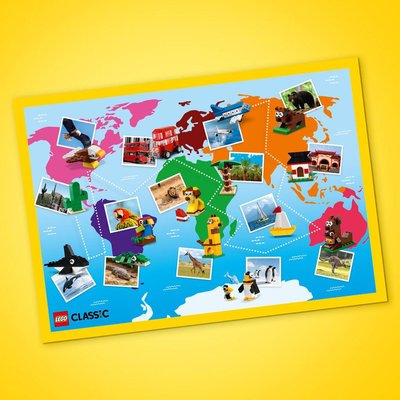 LEGO Classic Dünya Turu 11015 LEGO Classic Dünya Turu 11015