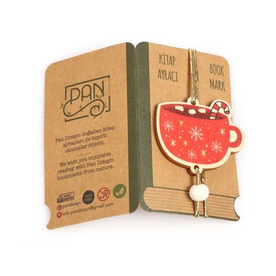 Pan Elastik Kitap Ayracı Kışlık Coffee Pan Elastik Kitap Ayracı Kışlık Coffee