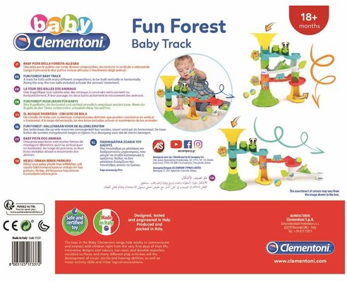 Clementoni 17337 Baby Eğlenceli Orman Parkuru