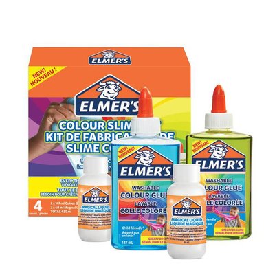 Elmer's Renkli Şeffaf Slime Kit