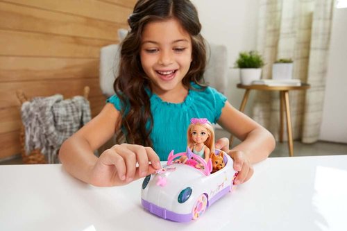 Barbie GXT41 Chelsea Bebek ve Arabası 