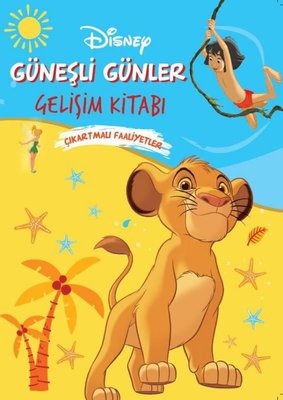 Disney Güneşli Günler Gelişim Kitabı - Çıkartmalı Faaliyetler