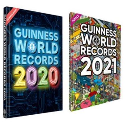 Guinness Dünya Rekorlar 2020 2021 - 2 Kitap Takım