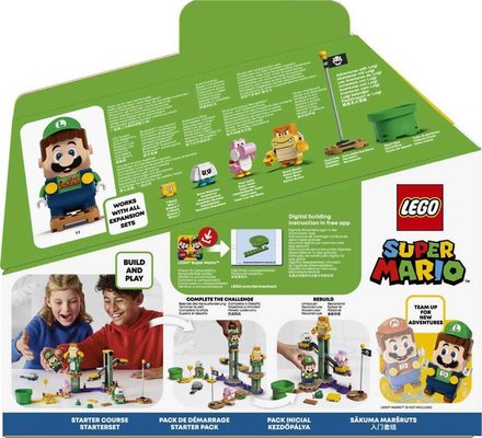 Lego Super Mario 71387 Adventures with Luigi Starter Course Birleştir Oyna Seti