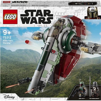 LEGO Star Wars Boba Fettin Starshipi 75312