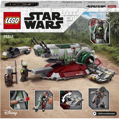 LEGO Star Wars Boba Fettin Starshipi 75312