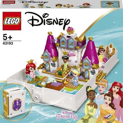 LEGO Disney Ariel, Belle, Sindirella ve Tiana'nın Hikaye Kitabı Macerası 43193 