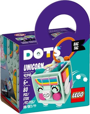 Lego Dots 41940 Bag Tag Unicorn Birleştir Oyna Seti