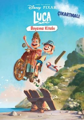 Disney Pixar Luca - Çıkartmalı Boyama Kitabı