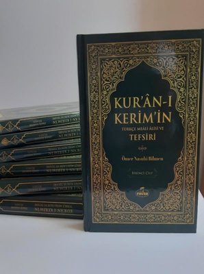 Kur'an-ı Kerim'in Türkçe Meali Alisi ve Tefsiri Seti - 8 Kitap Takım