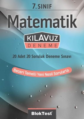 7.Sınıf Bloktest Matematik Kılavuz Deneme