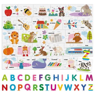 Headu Montessori 3D Alfabe Puzzle