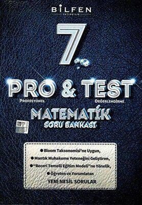 7.Sınıf Pro&Test  Matematik Soru Bankası