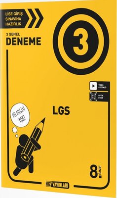 8.Sınıf LGS 3'lü Genel Deneme