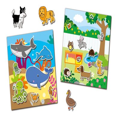 Galt Tekrar Kullanılabilir Etiket Kitabı Hayvanlar