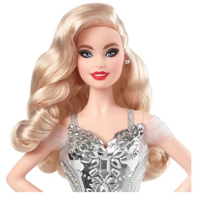Barbie 2021 Mutlu Yıllar Bebeği Sarışın