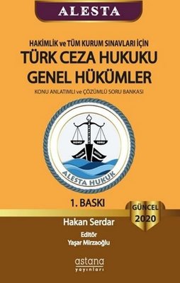 2020 Hakimlik ve Tüm Kurum Sınavları İçin Türk Ceza Hukuku Genel Hükümler