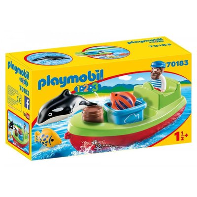 Playmobil Fisherman with Boat 70183