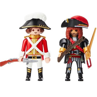 Playmobil DuoPack Pirate and Redcoat 70273