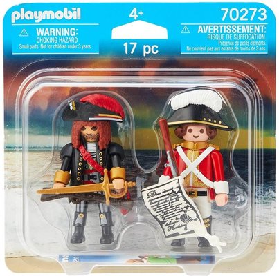 Playmobil DuoPack Pirate and Redcoat 70273