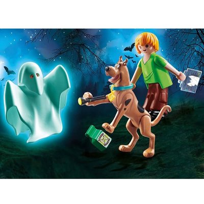 Playmobil SCOOBY-DOO! Scooby & Shaggy with Ghost 70287