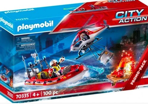Playmobil 70335 Fire Rescue Mission Set