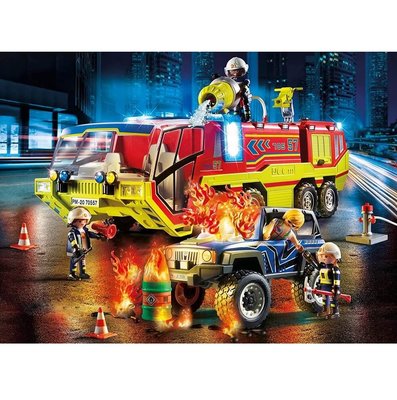 Playmobil Fire Engine With Truck 70557 | D&R