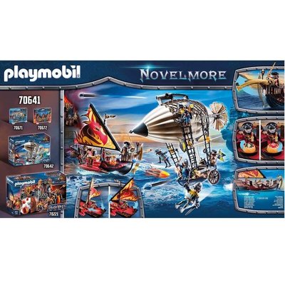 Playmobil Burnham Raiders Fire Ship70641