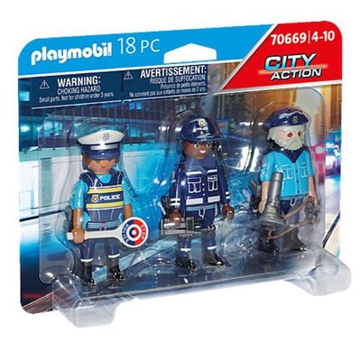 Playmobil Police Figür Set 70669