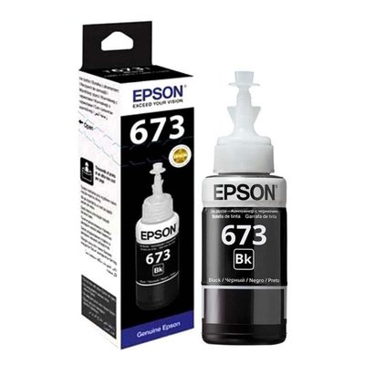 Epson T673 70 ml Siyah Mürekkep 