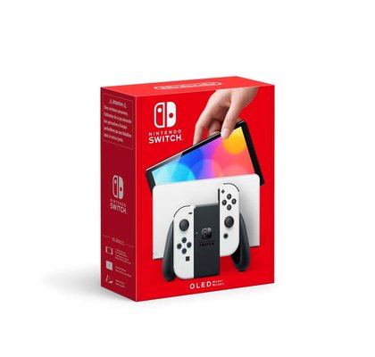 Nintendo Switch OLED Beyaz Oyun Konsolu (CDMEDIA GARANTİLİ)