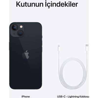 Apple iPhone 13 256 GB Siyah Cep Telefonu MLQ63TU/A