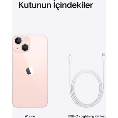 Apple iPhone 13 mini 256 GB Pembe Cep Telefonu MLK73TU/A Apple iPhone 13 mini 256 GB Pembe Cep Telefonu MLK73TU/A