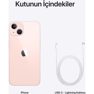 Apple iPhone 13 512 GB Pembe Cep Telefonu MLQE3TU/A Apple iPhone 13 512 GB Pembe Cep Telefonu MLQE3TU/A