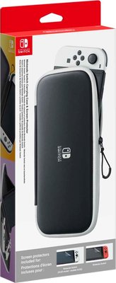 Nintendo Switch OLED Taşıma Kılıfı ve Ekran Koruyucu
