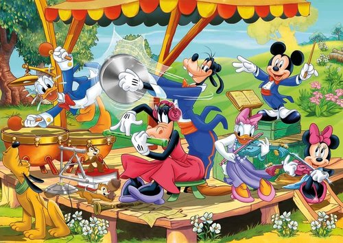 Clementoni Mickey and Friends 2x60 Parça Puzzle Puzzle
