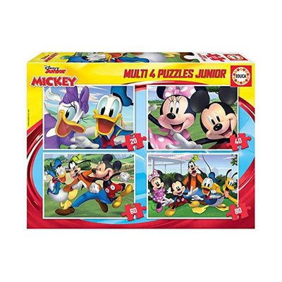 Educa Multı 4 Jr Mıckey 20+ Puzzle