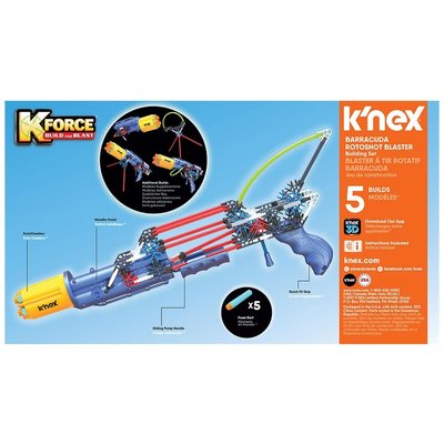 KNex Baracuda Rotoshot Blaster Building Set