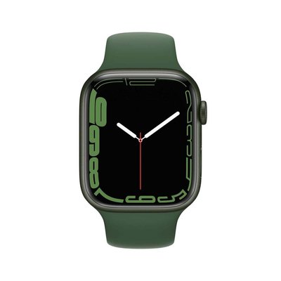 Apple Watch Seri 7 45 mm GPS Yeşil Alüminyum Kasa ve Clover Spor Kordon MKN73TU/A