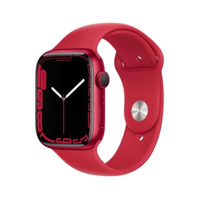 Apple Watch Seri 7 45 mm GPS Alüminyum Kasa ve (PRODUCT)RED Spor Kordon MKN93TU/A