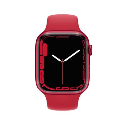 Apple Watch Seri 7 45 mm GPS Alüminyum Kasa ve (PRODUCT)RED Spor Kordon MKN93TU/A