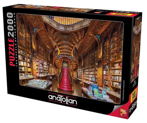 Anatolian 3956  Lello Bookshop 2000 Parça Puzzle