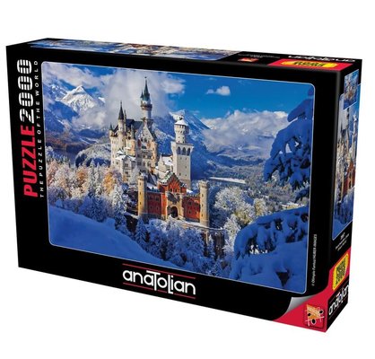 Anatolian 3957  Neuschwanstein Castel 2000 Parça Puzzle