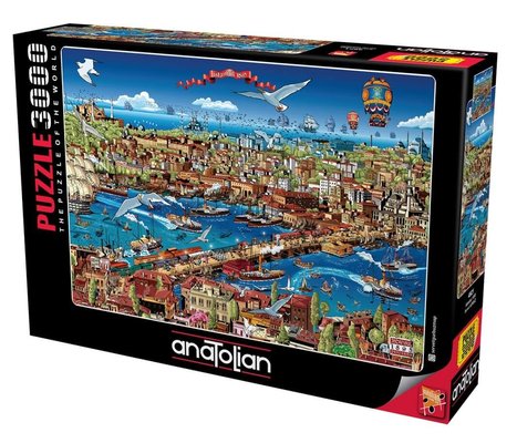 Anatolian 4921 İstanbul 1895 3000 Parça Puzzle