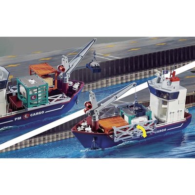 Playmobil Cargo Ship with Boat Set